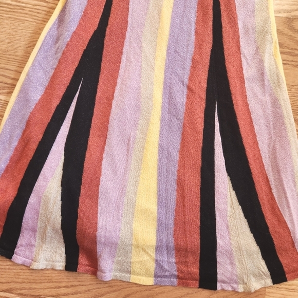 NWOT Laia/Anthropologie Shimmer Rainbow Skirt, Size XS - Picture 2 of 7